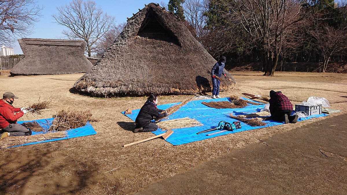 あざみ野カレッジ かやぶき屋根プロジェクトって何？ ―弥生時代の家を自分たちで少し直してみようと思ったら、いろいろな人たちと知り合えた話