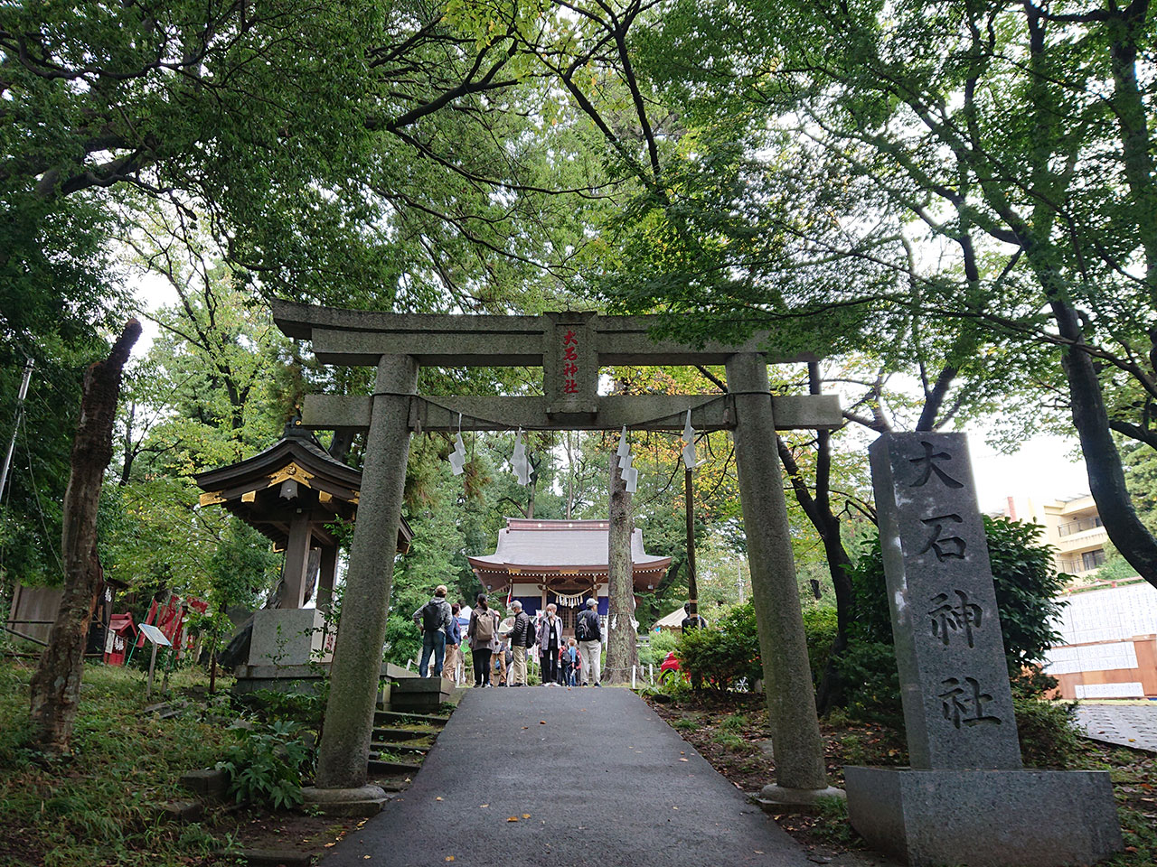 「大山街道」と「神奈川道」が交差する場所