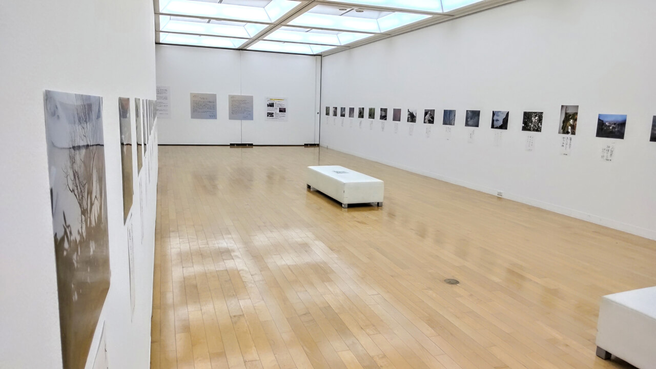 2021年10月の展示の様子。